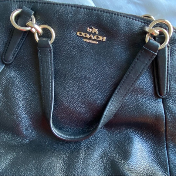 Coach Leather Handbag - Picture 4 of 14